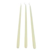 Bolsius Ivory Tapered Candle 40cm (Pack of 8) Extra Image 1 Preview